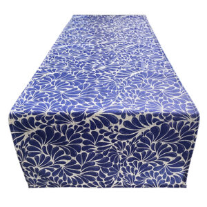 Camino de mesa de tela mexicano